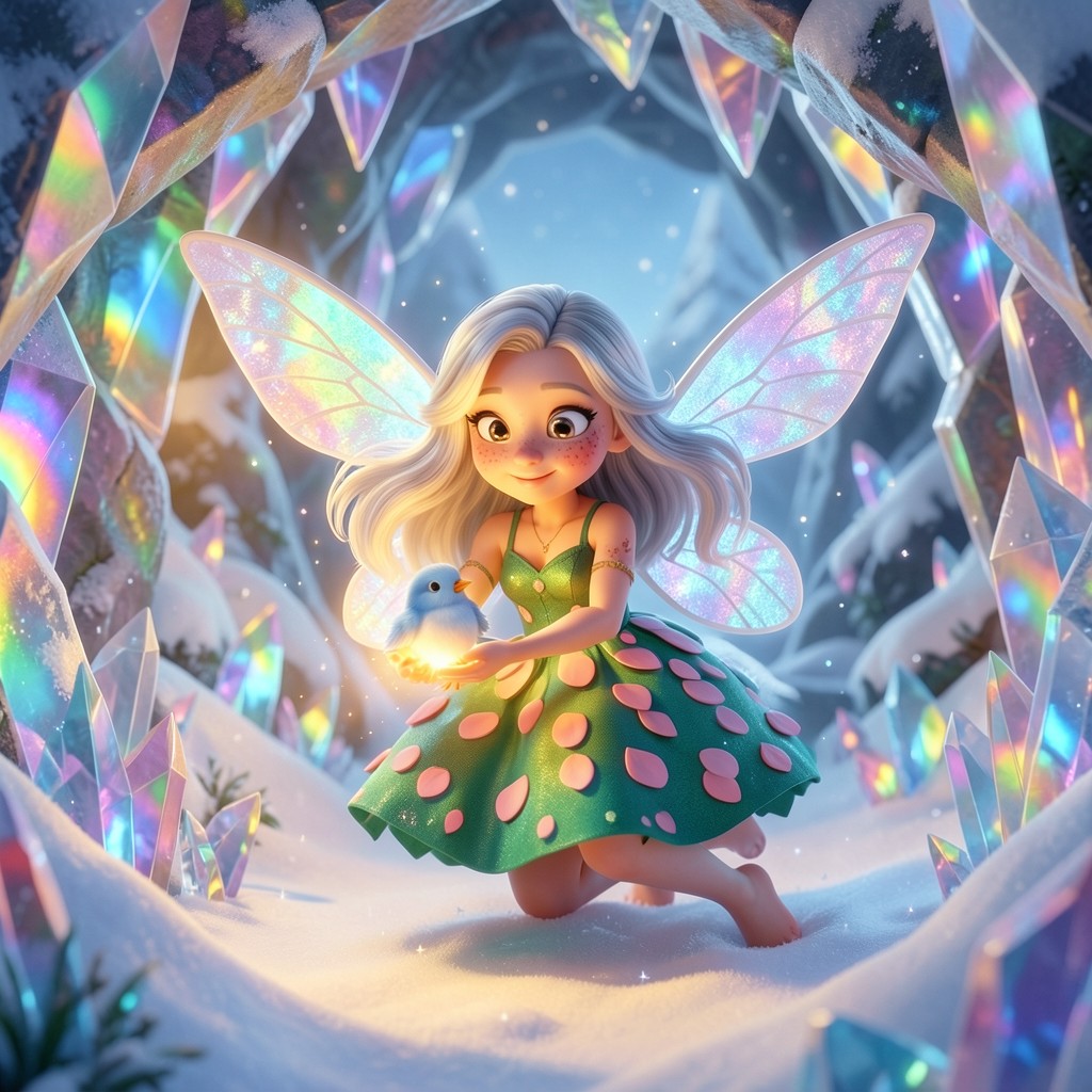 Elara y el Secreto del Espejo Azul - ilustración 1