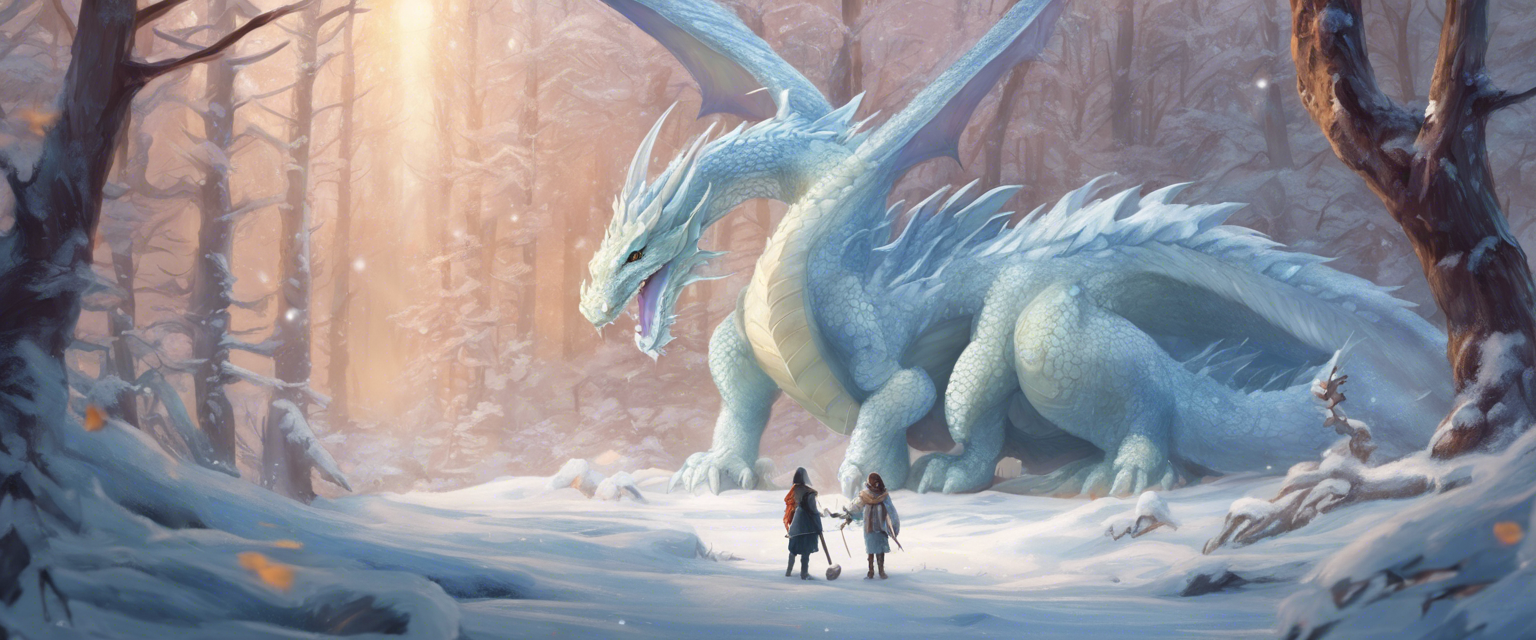 El Dragón Nieve y la Bruja del Bosque