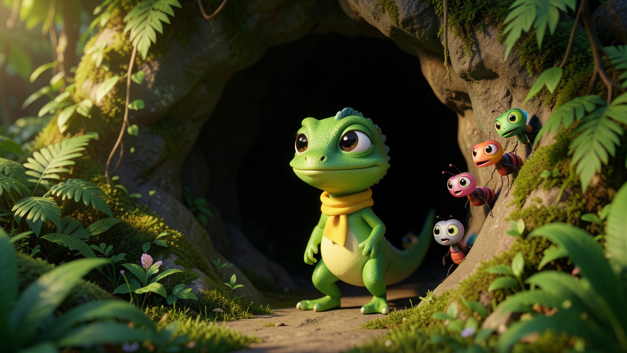 Incy the Iguana’s Ink Adventure