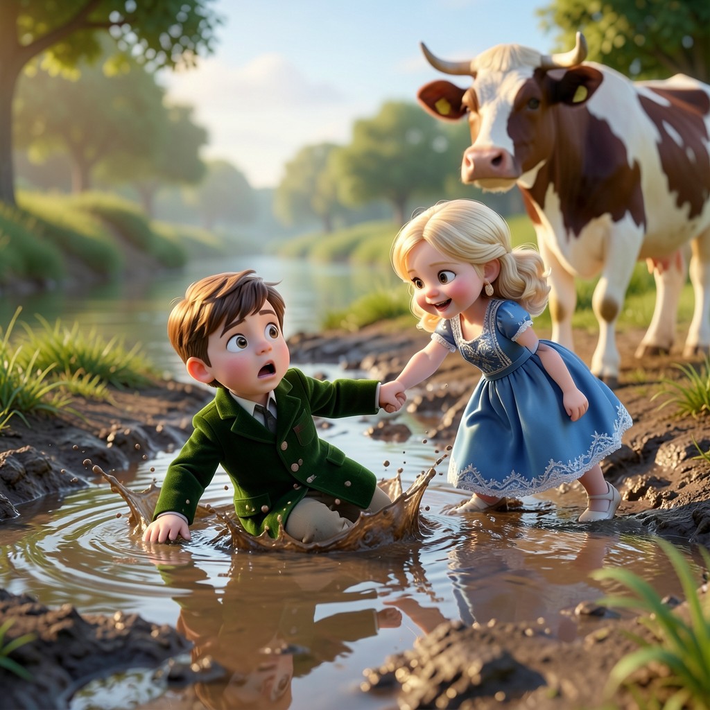 Les Tendres Bêtises de Léopoldine et Augustin - illustration 1