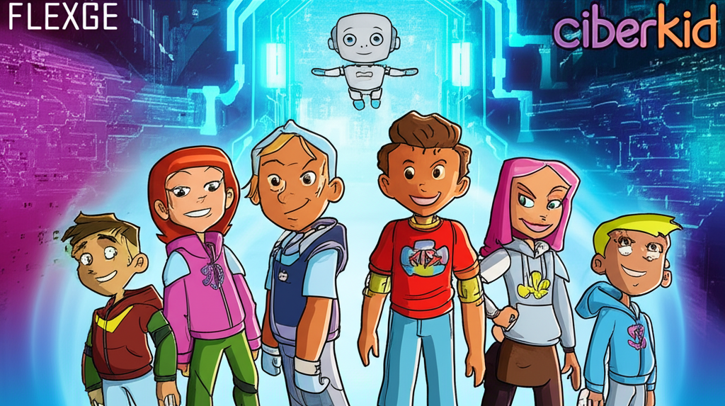 ¡Los Ciberkids y la Aventura en CiberLand!