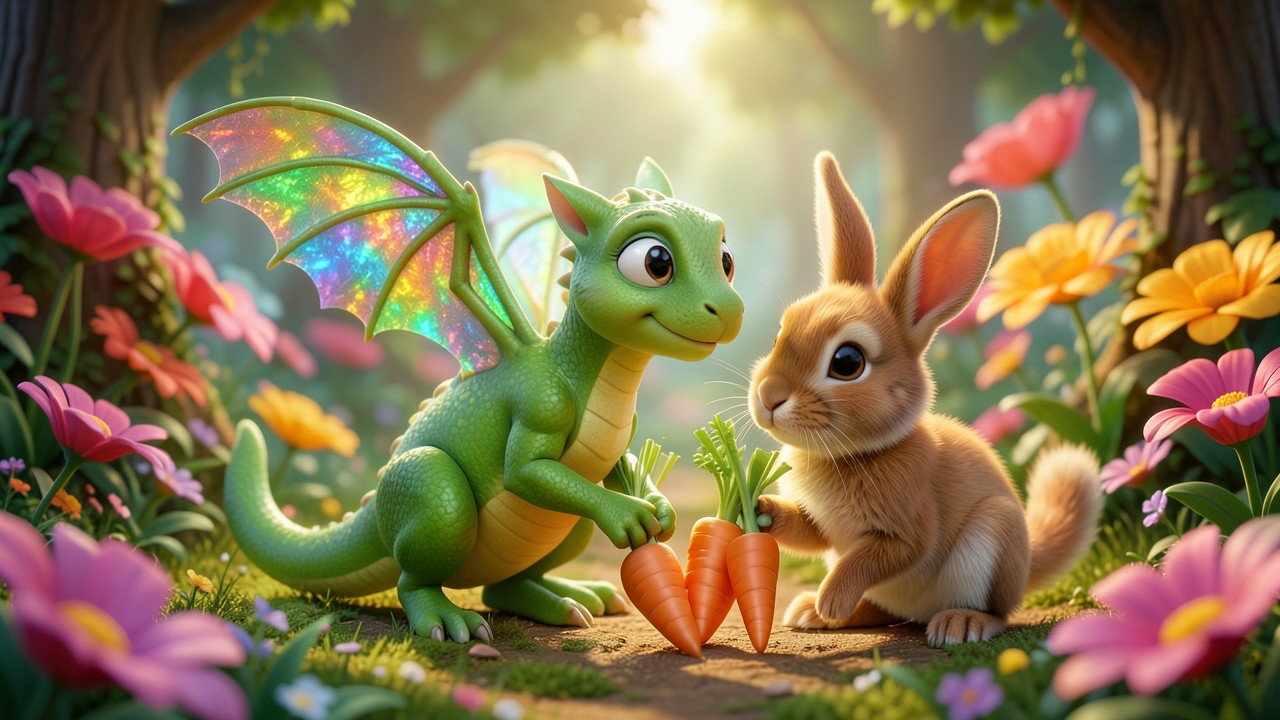 🐉 El dragón y el bosque de las buenas acciones