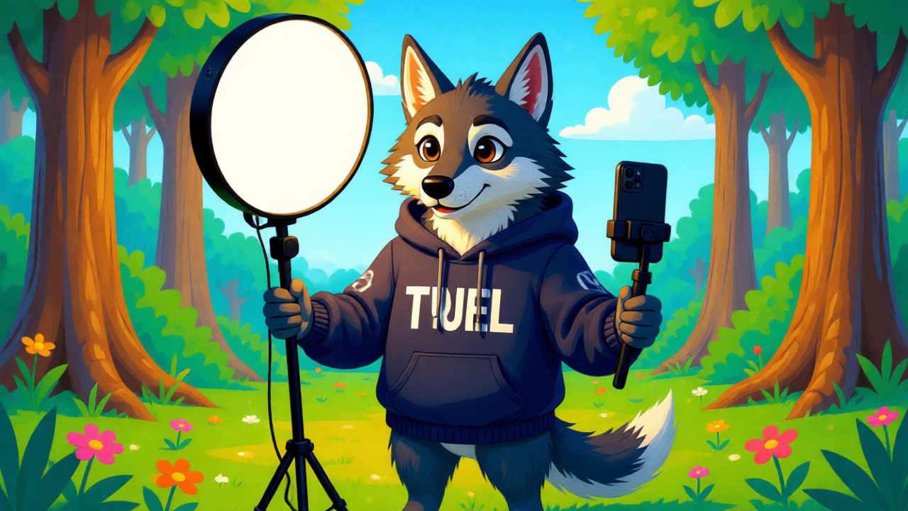 Caperucita Roja y el Lobo Streamer: ¡Directo en el Bosque!