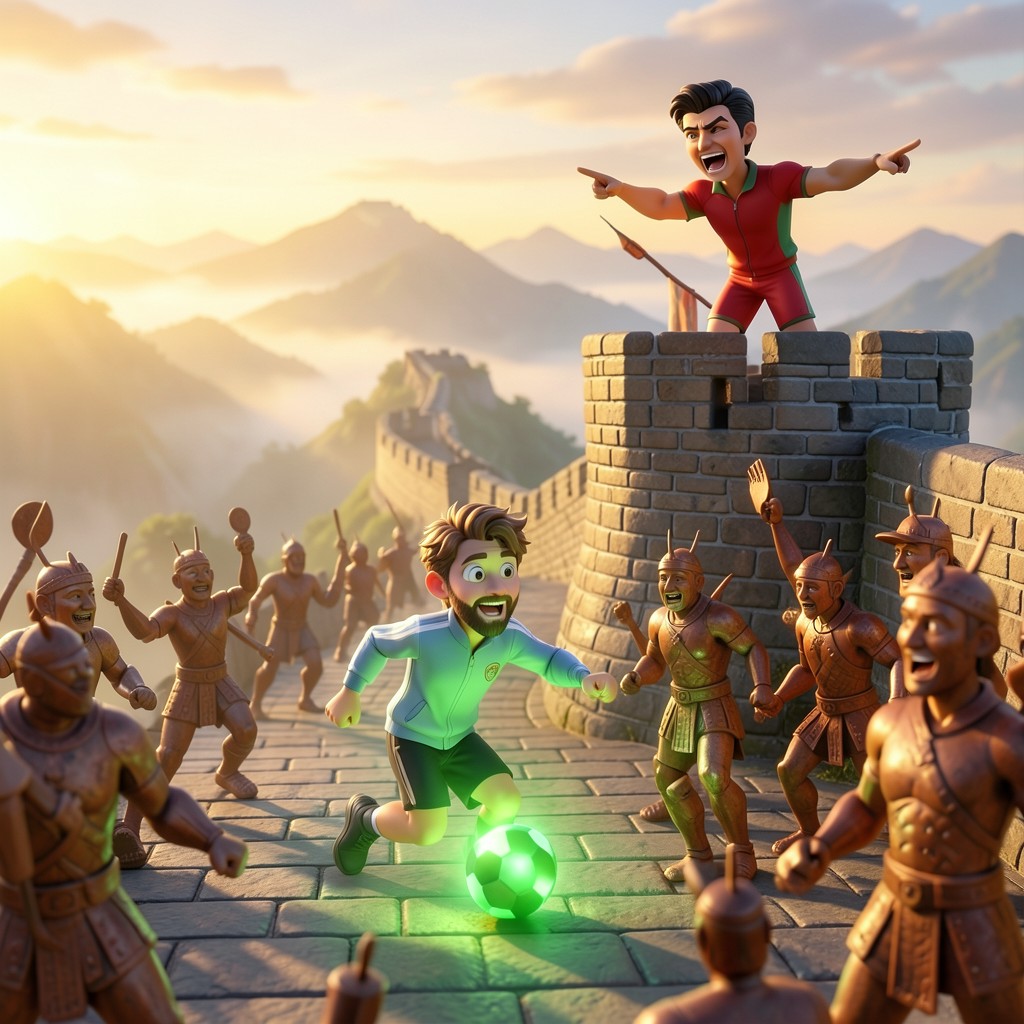 El Despertar del Dragón de Jade: El Duelo en la Gran Muralla - ilustración 1