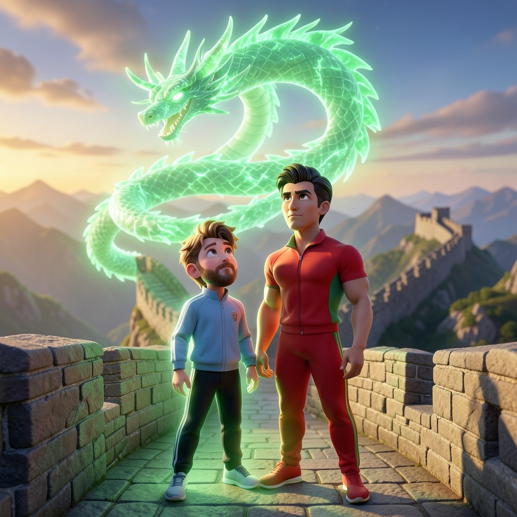 El Despertar del Dragón de Jade: El Duelo en la Gran Muralla - ilustración 2