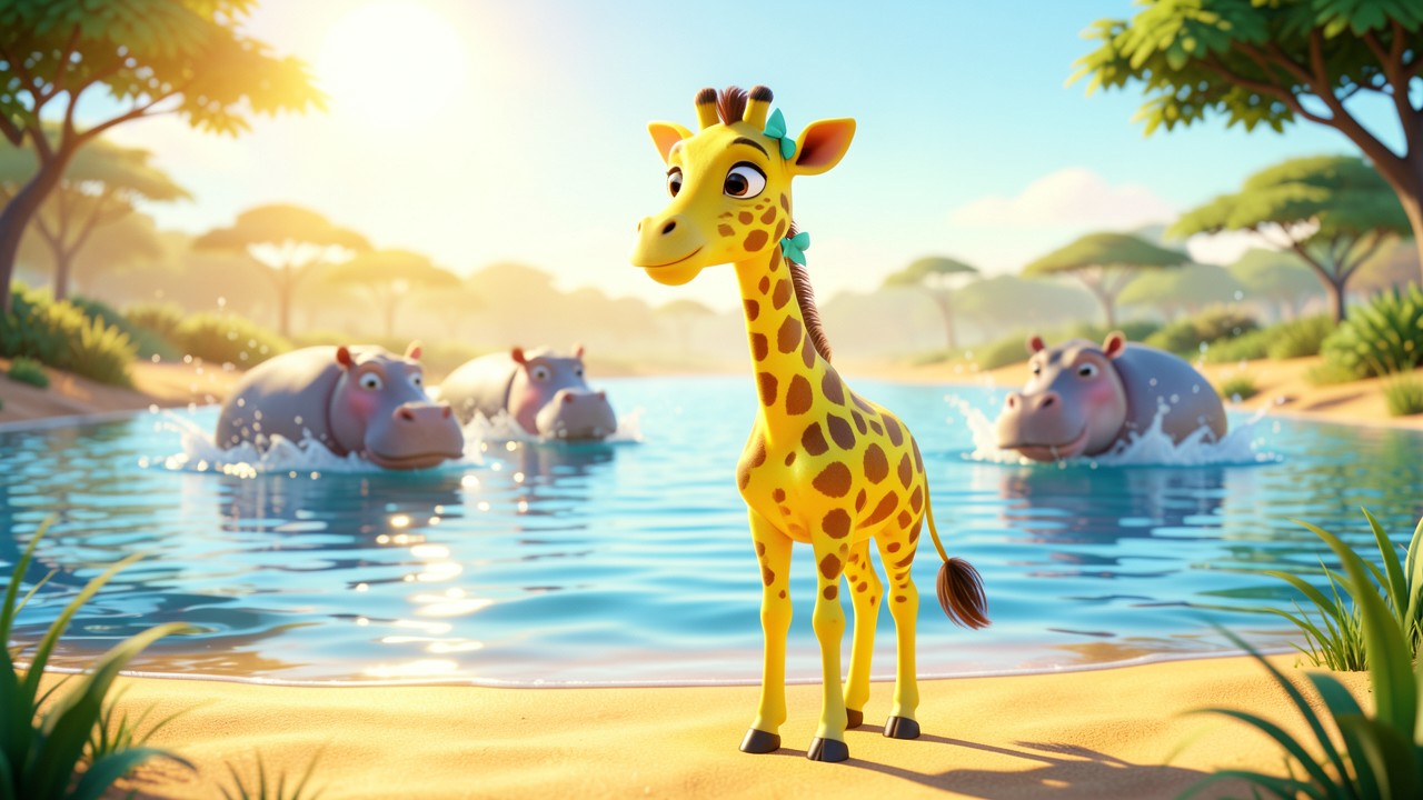 Le Grand Plongeon de Gigi la Girafe