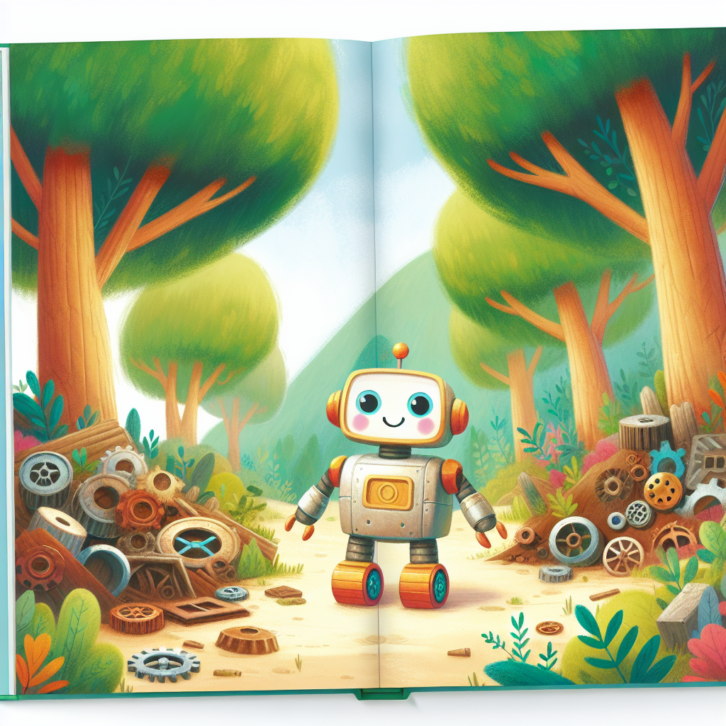 El Robot y el Bosque de los Tesoros Oxidados