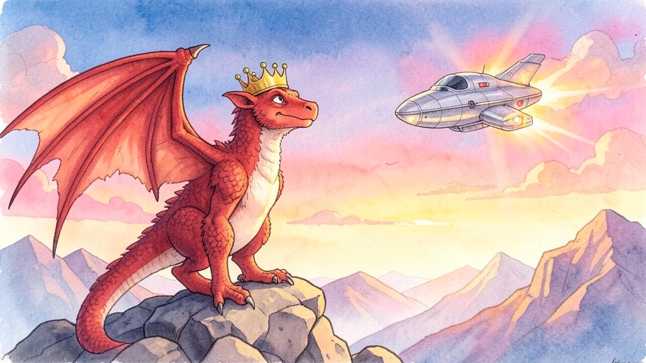 El Dragón y la Nave Espacial
