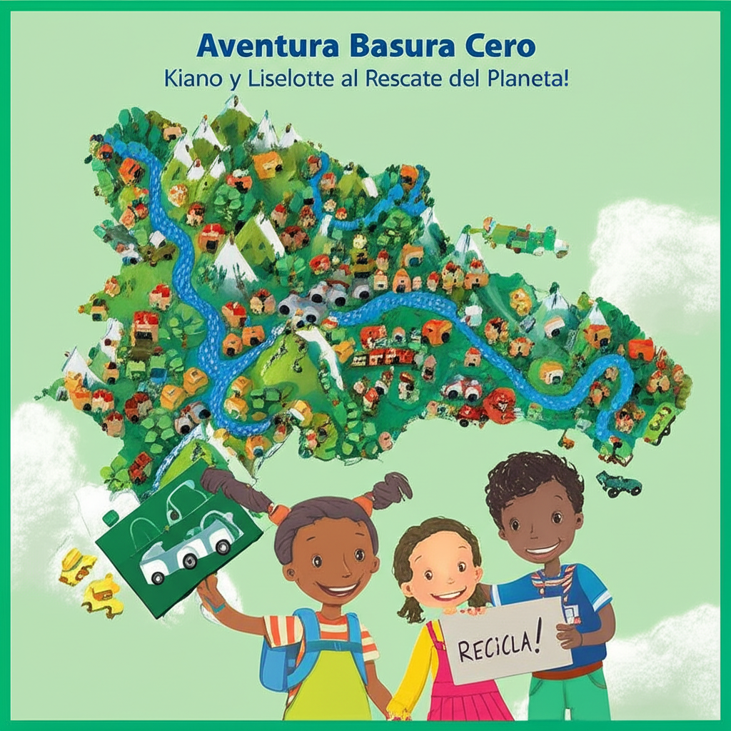 ¡Aventura Basura Cero: Kiano y Liselotte al Rescate del Planeta!