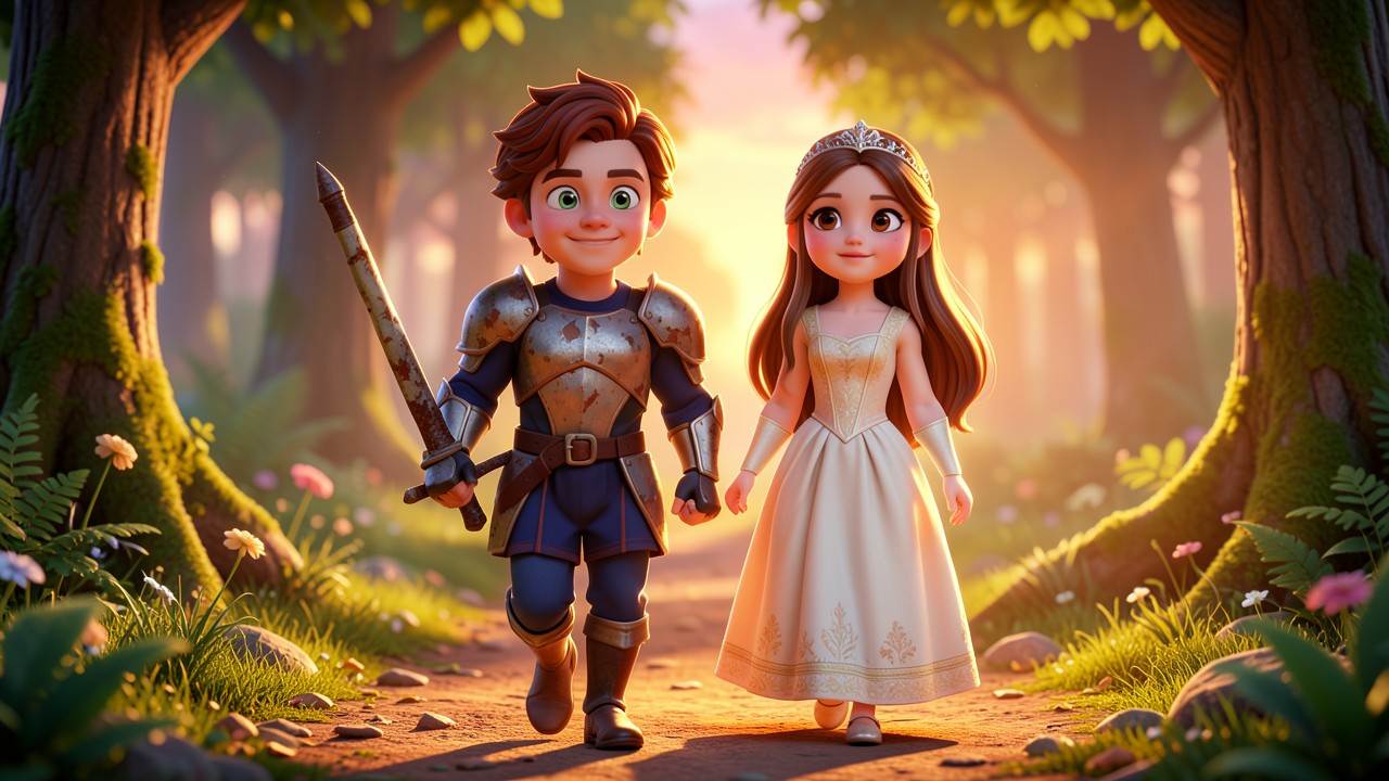 El Espadachín de Hierro y la Princesa del Bosque