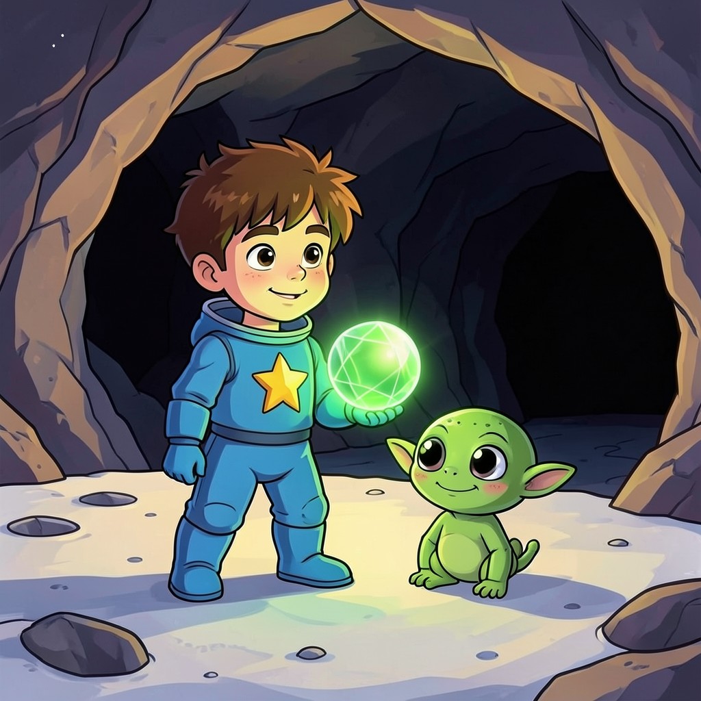 Telmo y el Secreto de la Luna Brillante - ilustración 1