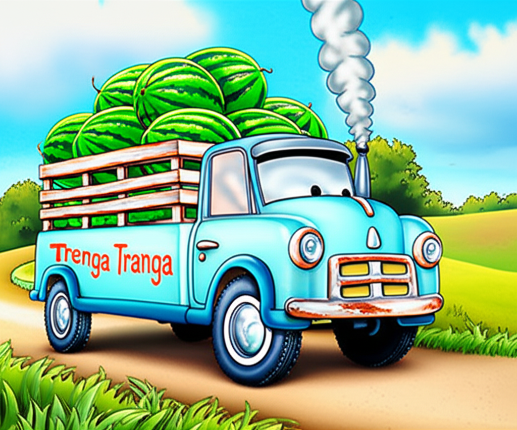 ¡Trenga, Tranga y el Camioncito Resplandeciente!