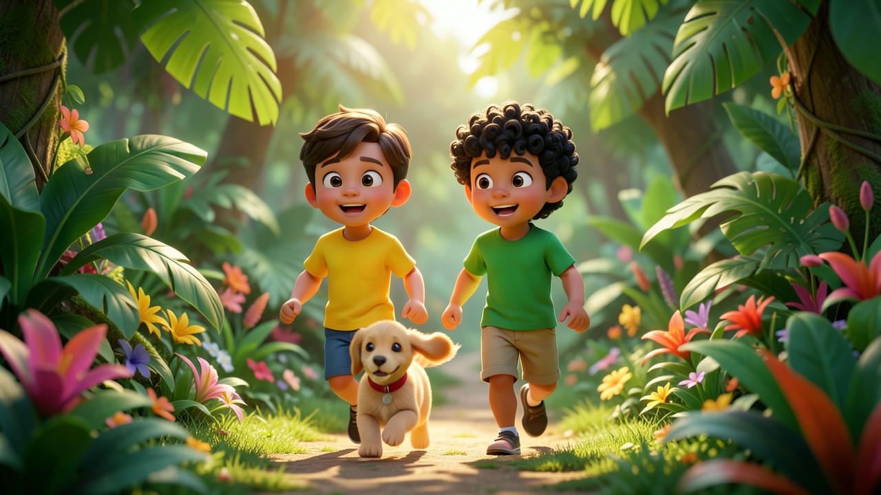 Aventura en la Selva: Amigos al Rescate