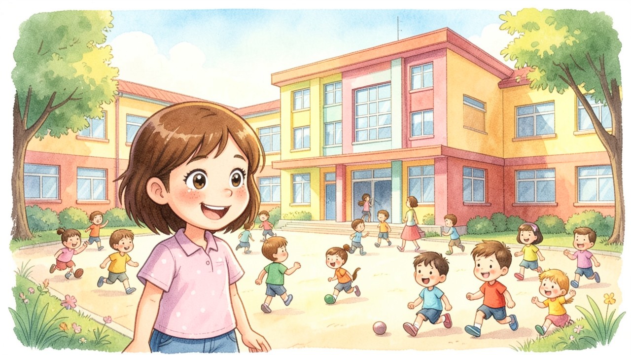 El Gran Día de Lucía: Mi Primera Aventura en la Escuela
