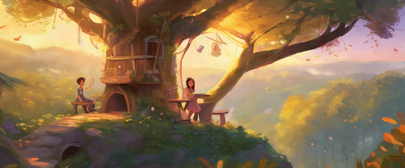 La casita en el árbol de Tomás y Lola