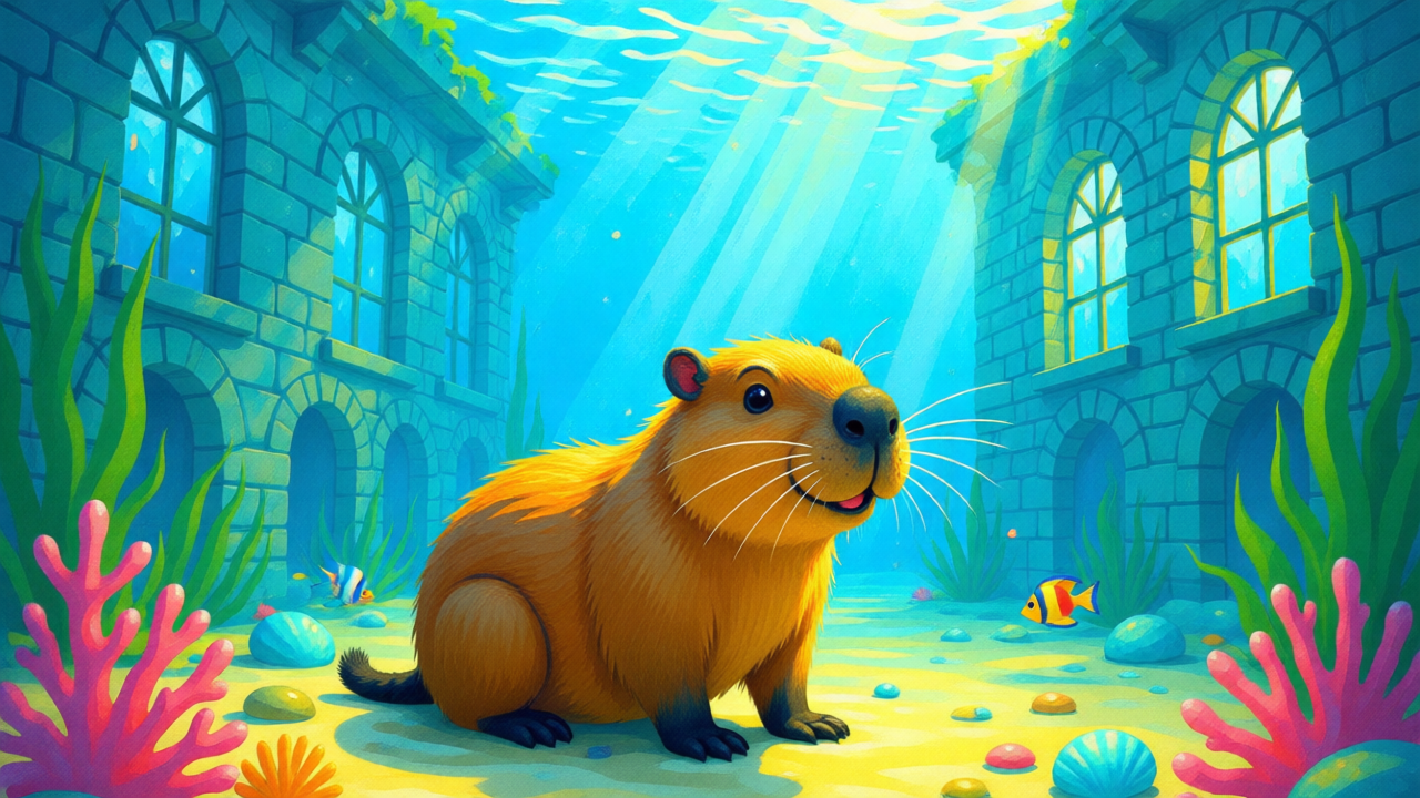 El Secreto de Subcapi: El Capibara de la Mansión Sumergida