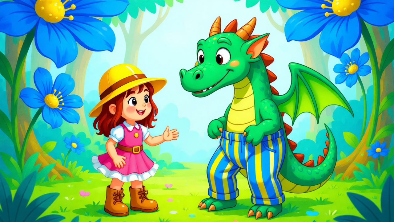 La Princesa Lucía y el Niño con Cola de Dragón