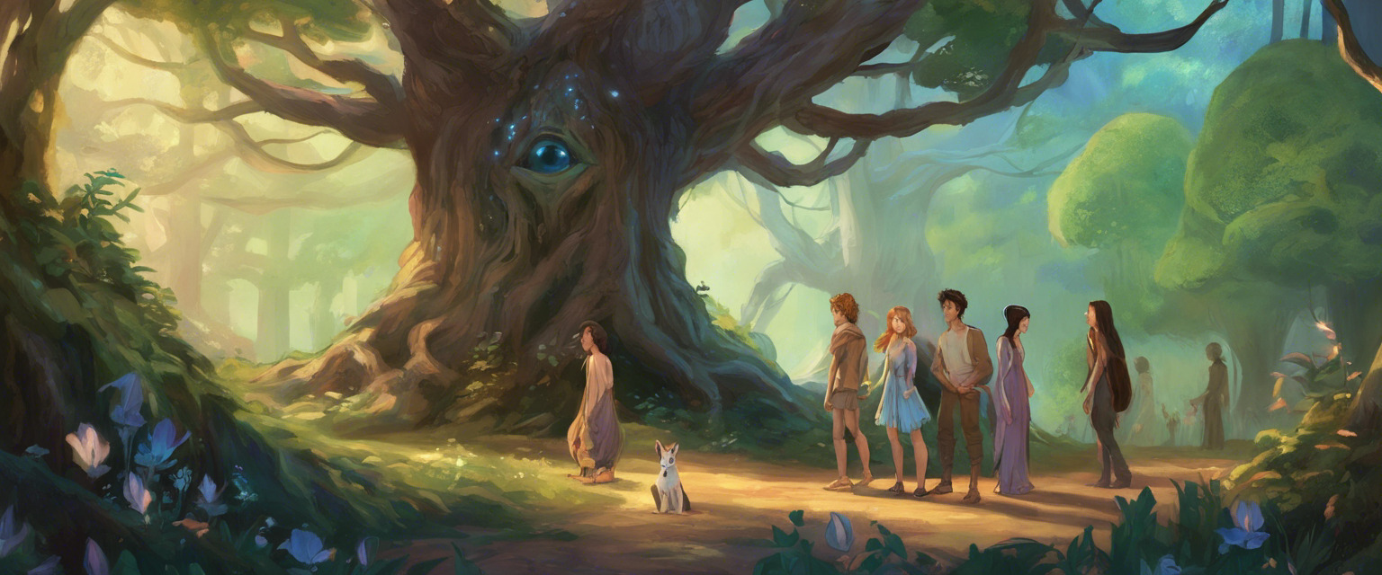 La misión de los cinco en el bosque encantado
