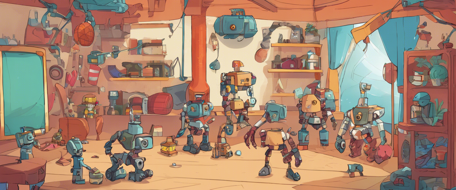 Las aventuras de Dai, Isa y Lua en el mundo de la robótica
