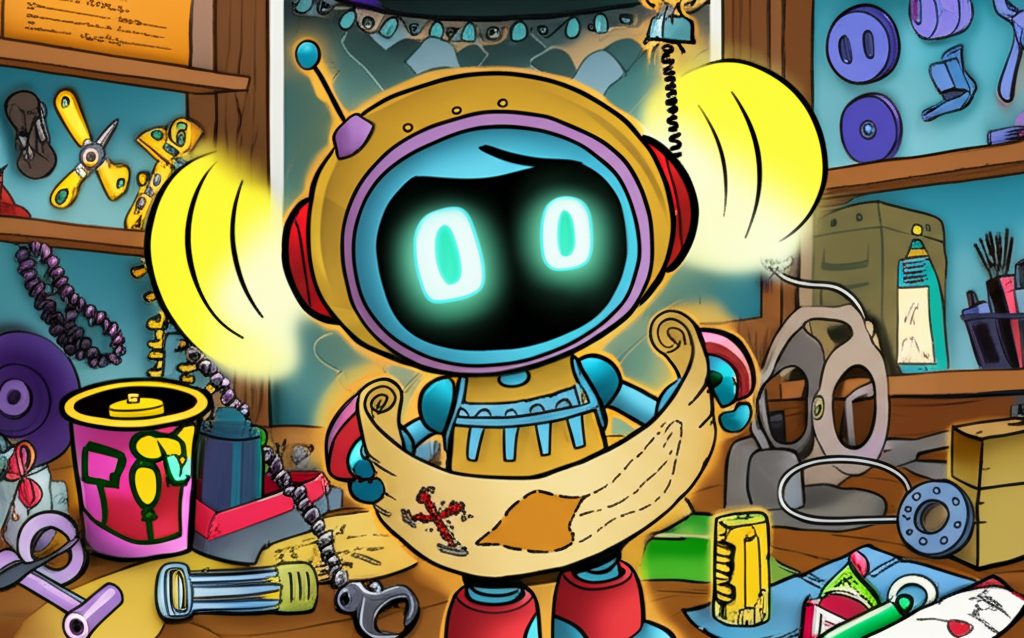 Robotita y la Aventura del Mapa Misterioso