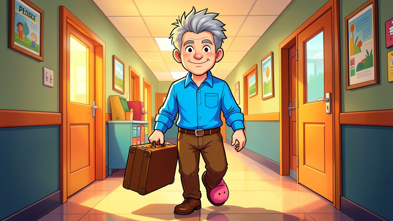 El profesor que tenía la cabeza en otra parte