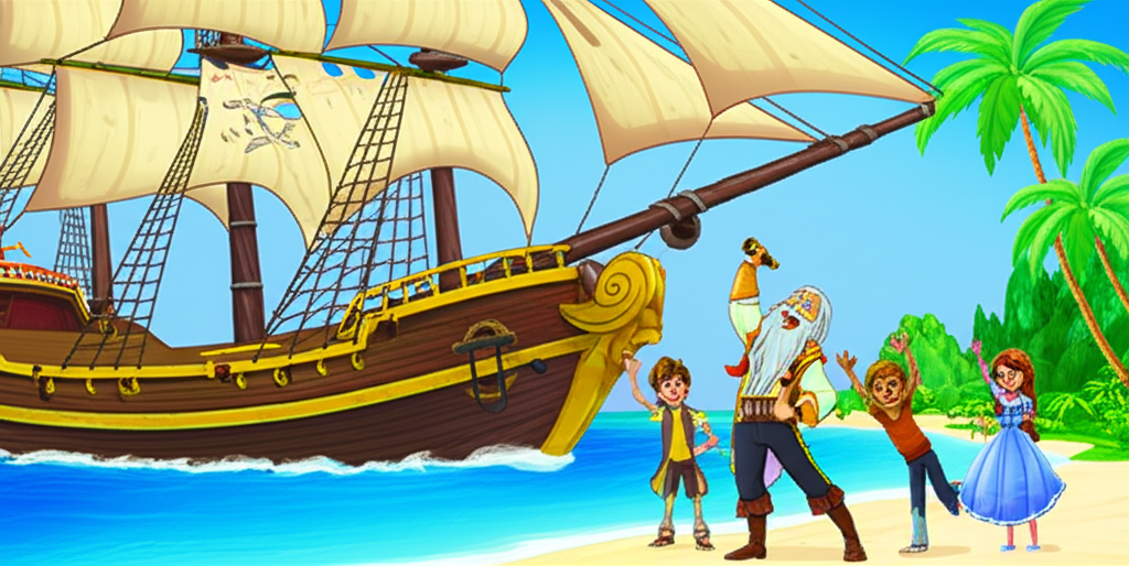 ¡Los Piratas Buscadores y los Pequeños Ayudantes!