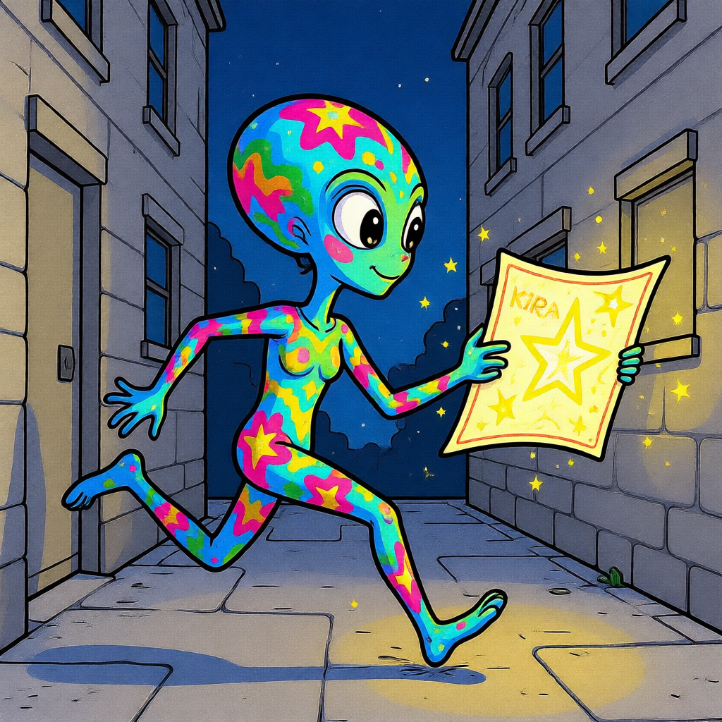 Zixo and the Spark of Color - illustration 1