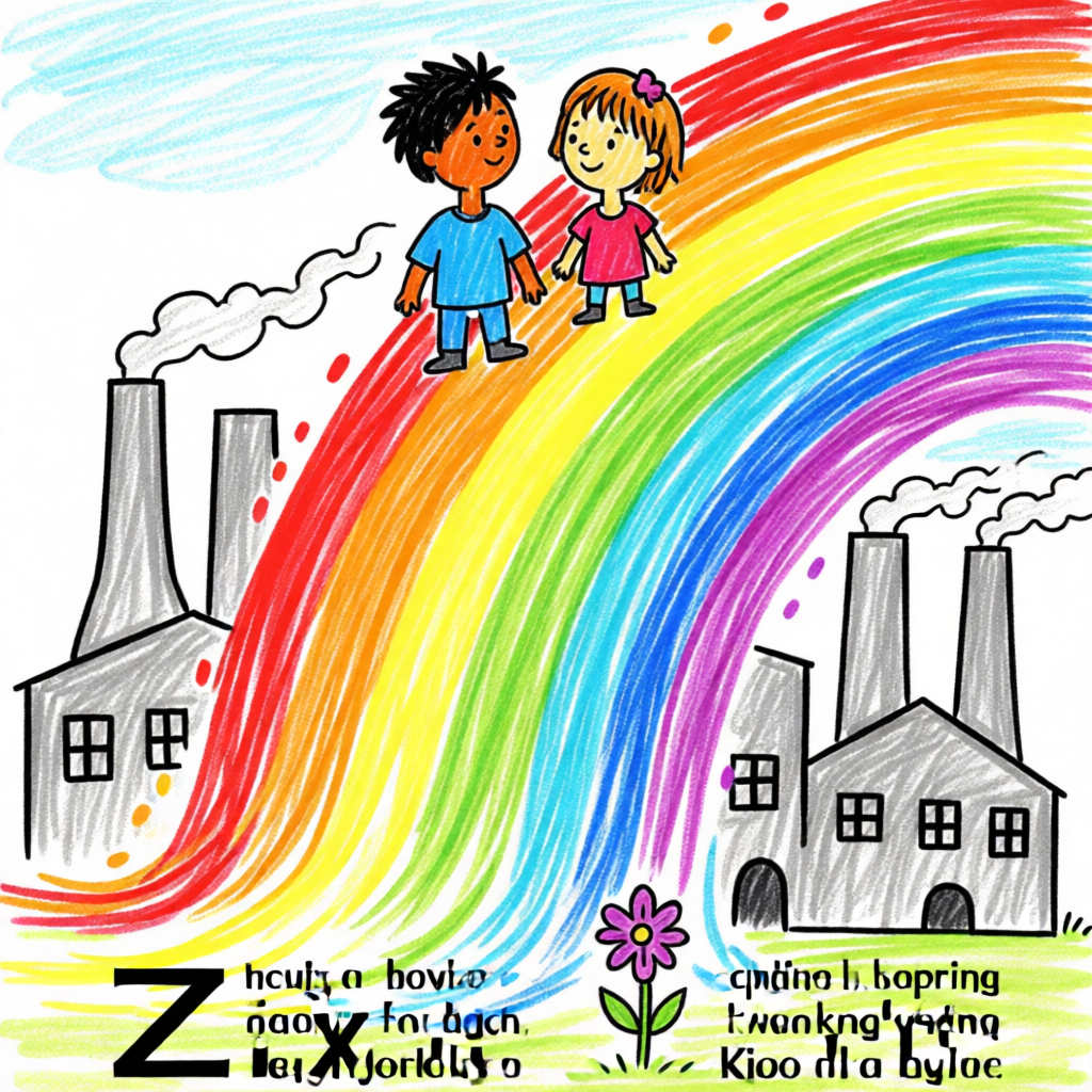 Zixo and the Spark of Color - illustration 2