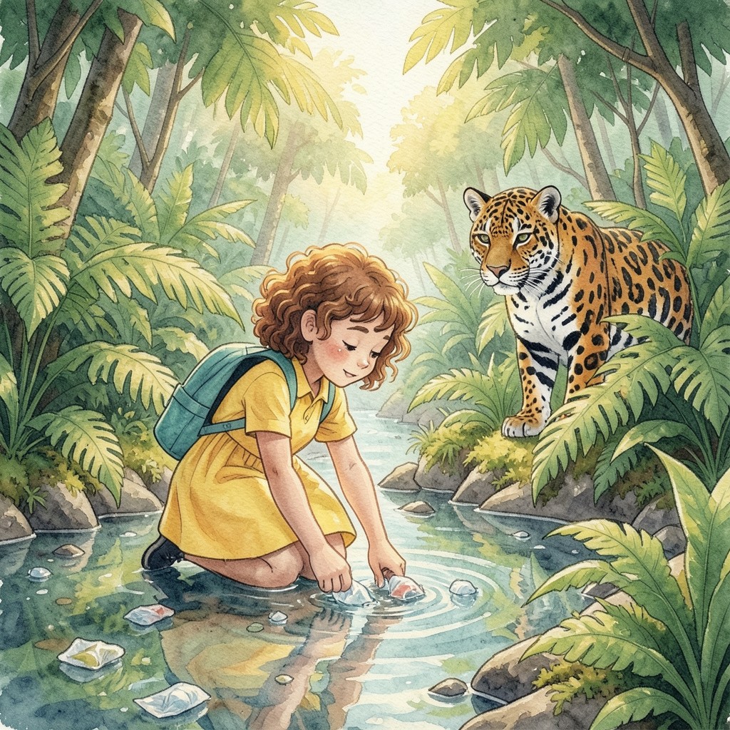 El Compás de los Sueños Verdes: El Viaje Mágico de Lucía - ilustración 1