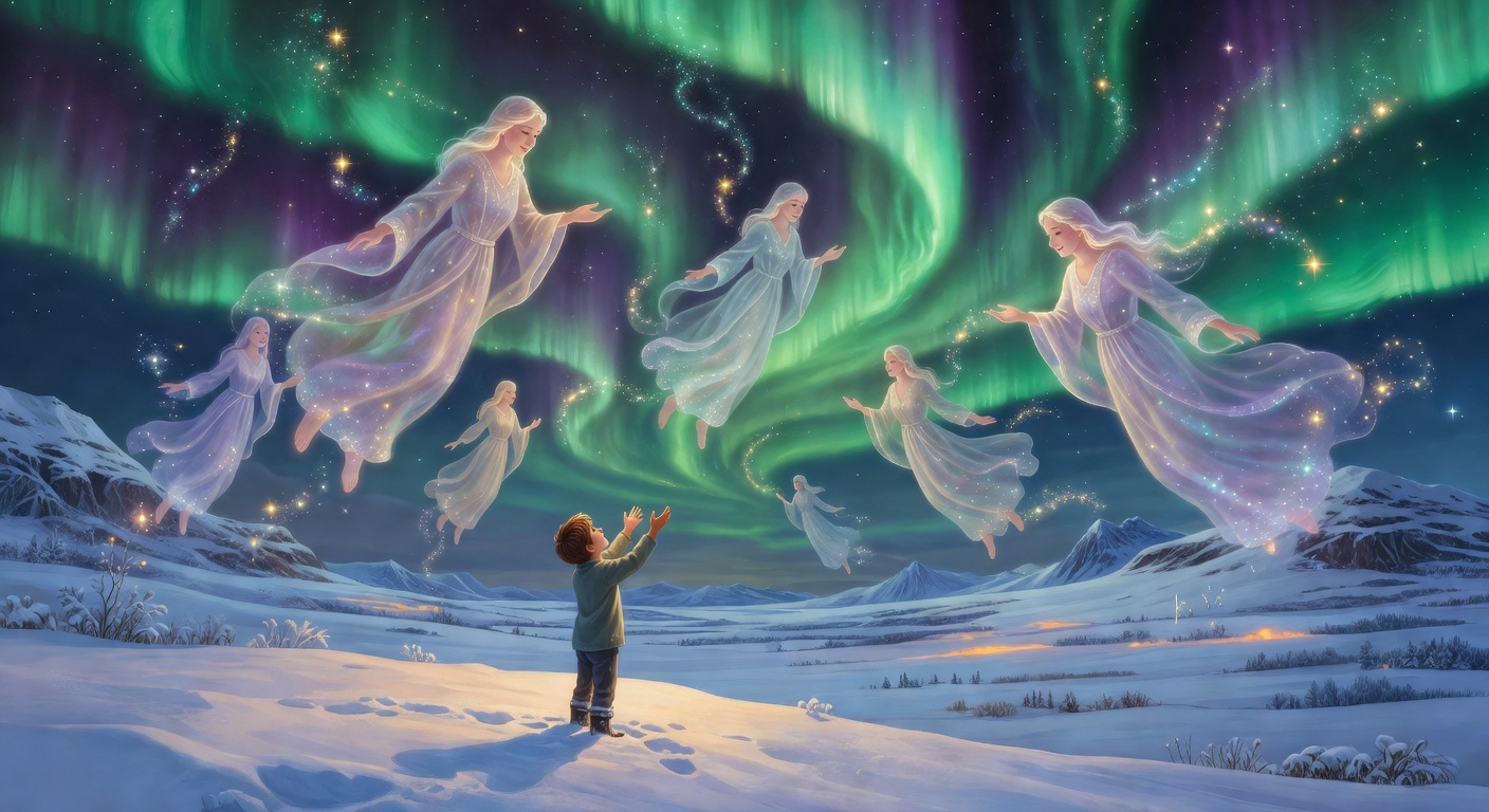 Norrskenet Dansar - illustration 2