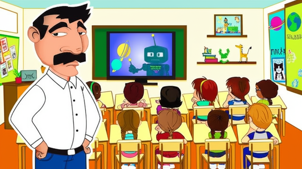 ¡La IA Mágica del Profesor Francisco y la Clase Inolvidable!