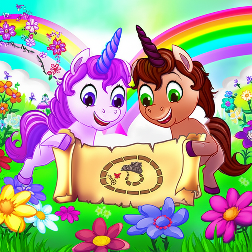 ¡La Aventura Mágica de los Unicornios y el Tesoro de las Sílabas!