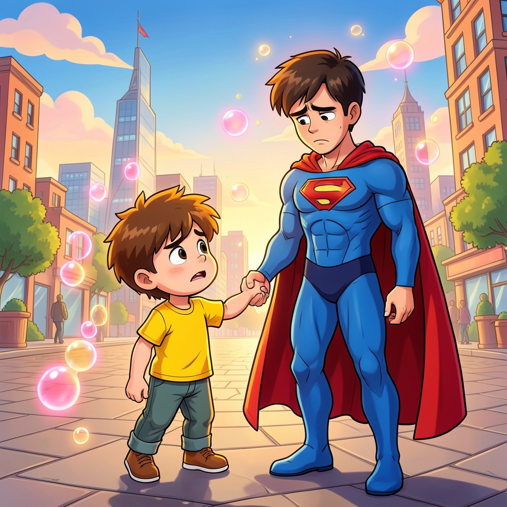 Leo y el Misterio de los Colores en Metrópolis - ilustración 1