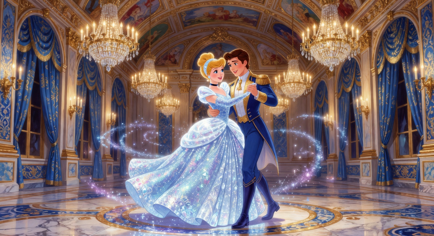 Cenerentola e la Magia del Cuore - illustrazione 1