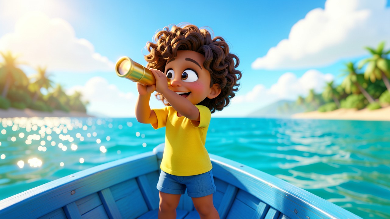 La Pequeña Michel y el Tesoro Brillante