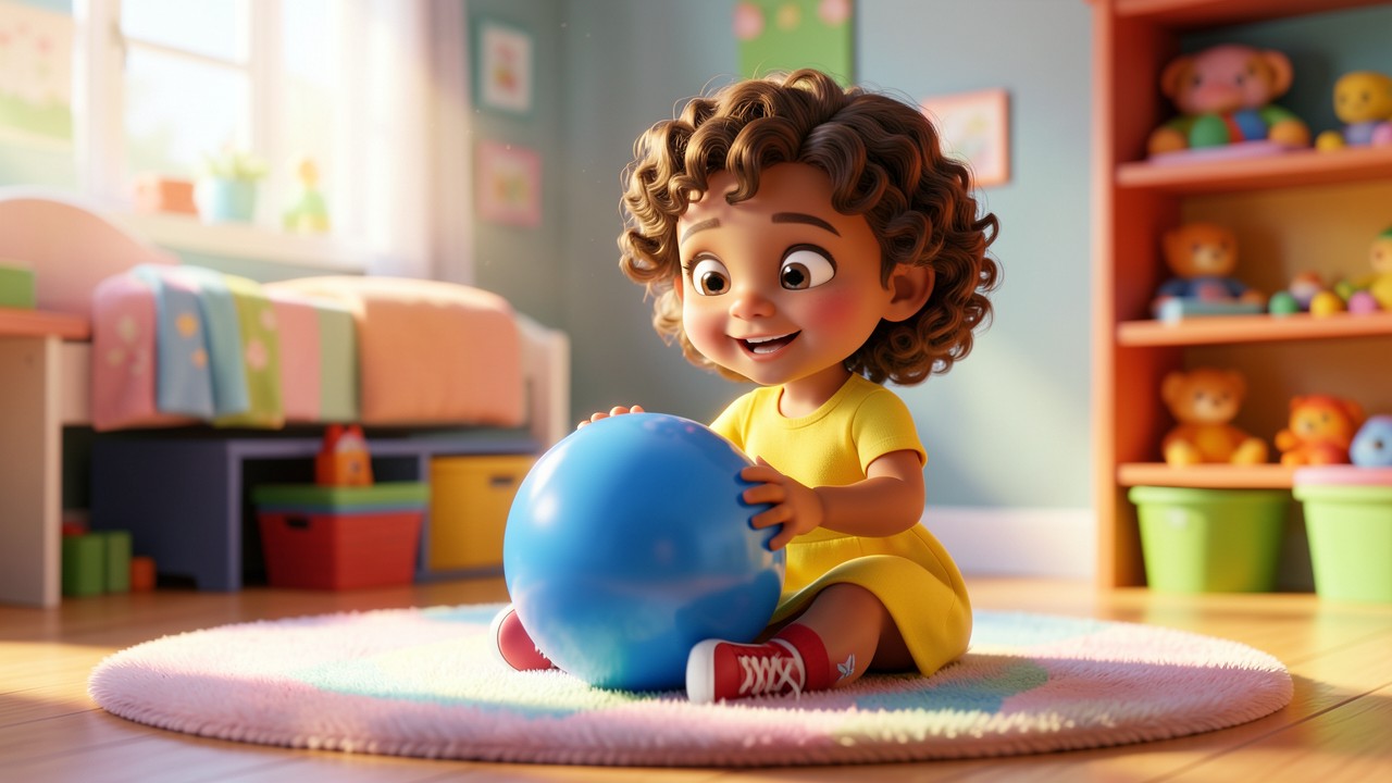 Kimberly y su día de juegos