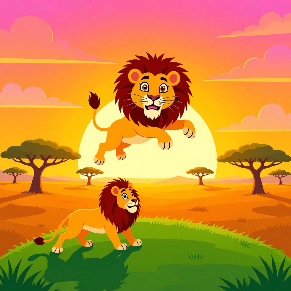 Kingo y el Gran Salto de la Sabana - illustration 2