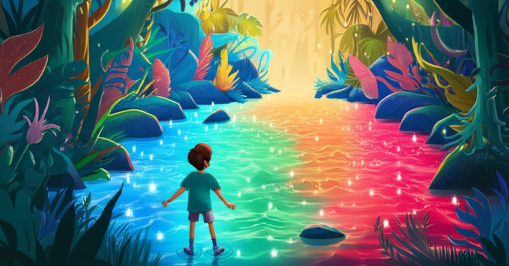 El Secreto Brillante del Río Mágico