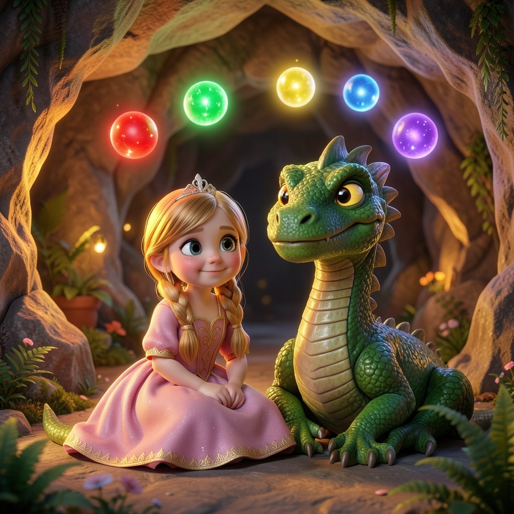 La Princesa Lucía y el Rescate de las Vocales - ilustración 2