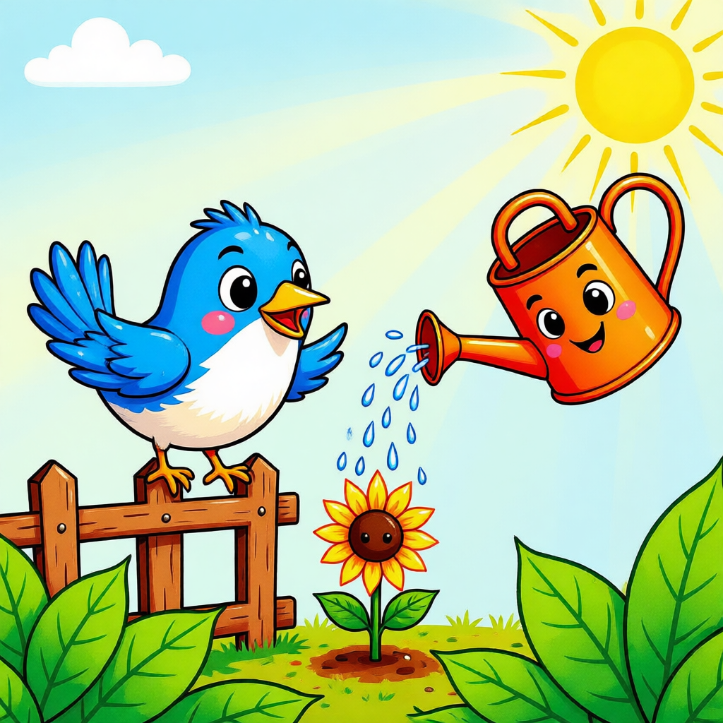 Chispita, el Girasol Pequeñito - illustration 1