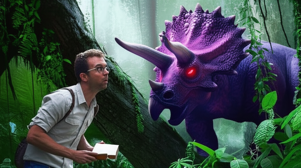 Barry y la Isla de los Dinosaurios Furiosos