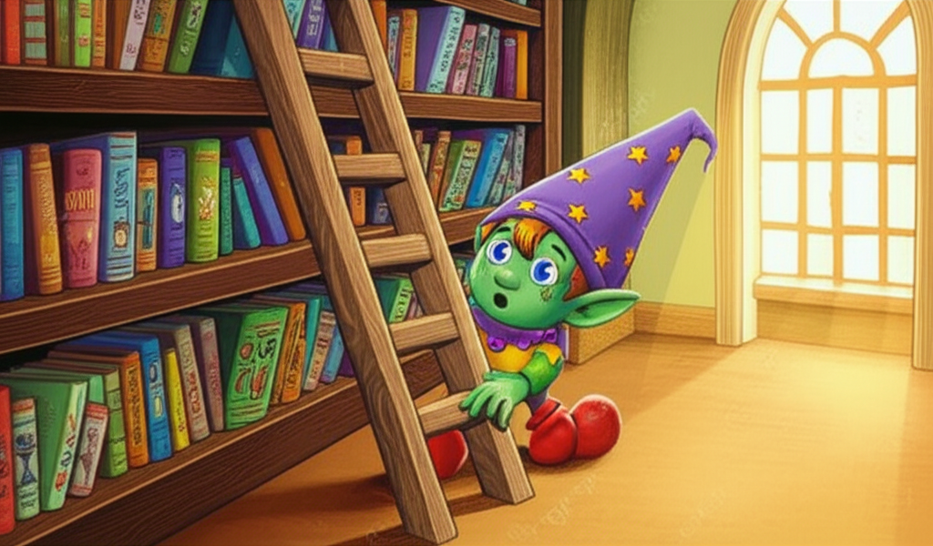 ¡El Duende Travieso y la Escalera de Matemáticas!
