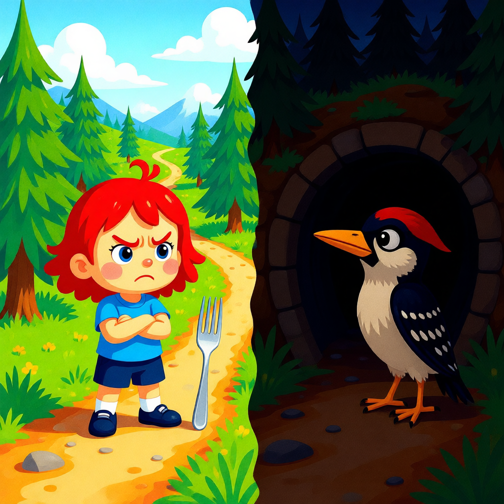 Britt y el Secreto de los Picoteos en la Montaña - ilustración 1