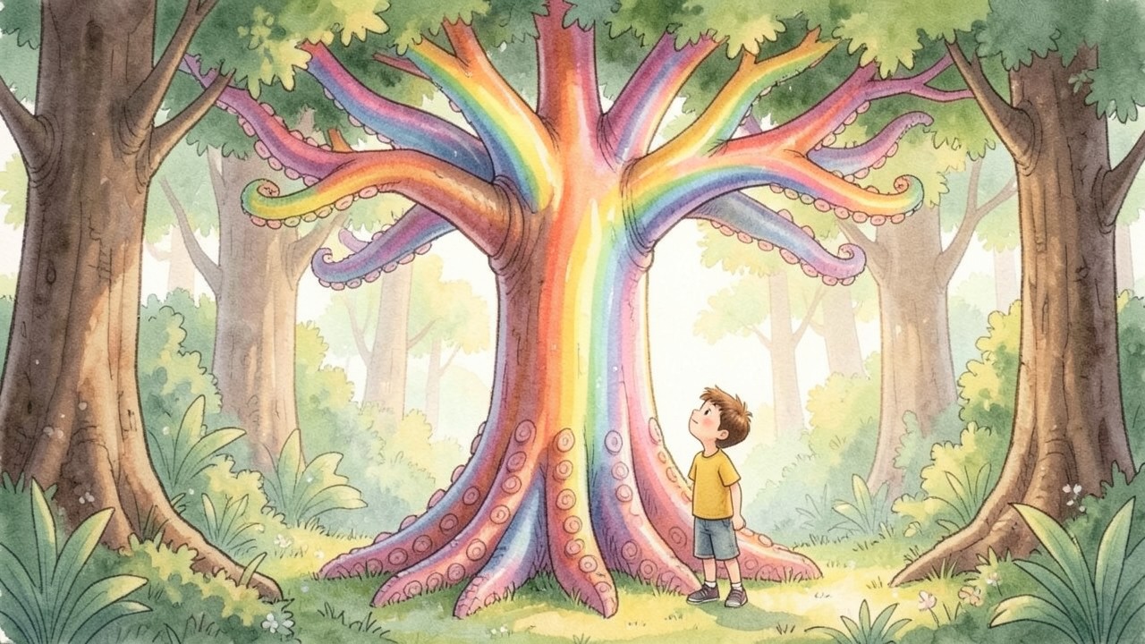El Árbol Ballena del Arcoíris y la Pendiente