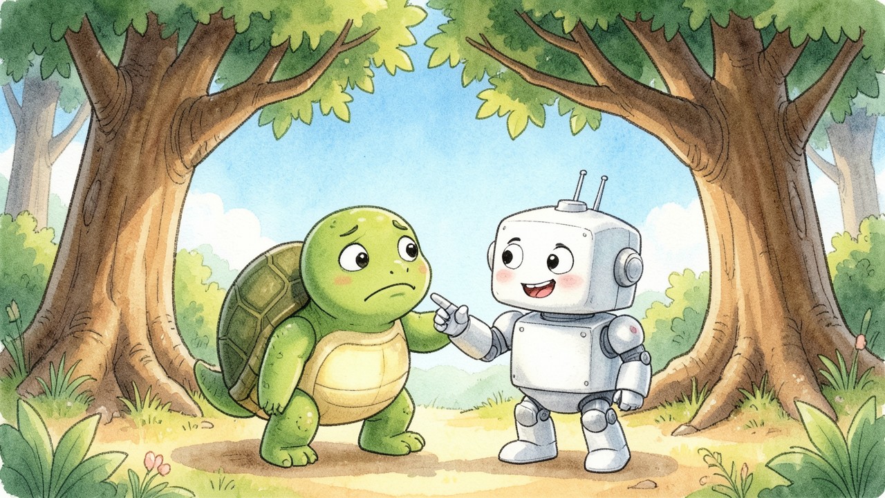 Tortuguita y Robotito: ¡Cepíllate los dientes!
