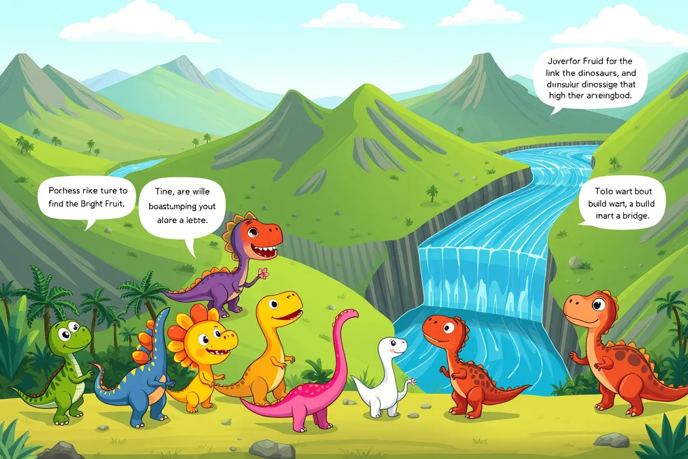 Los Ocho Dinosauritos y la Gran Aventura