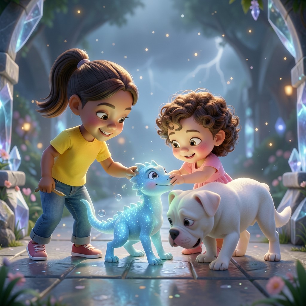 Ariadne, Aitana y el Secreto del Reino de las Pompas - ilustración 2
