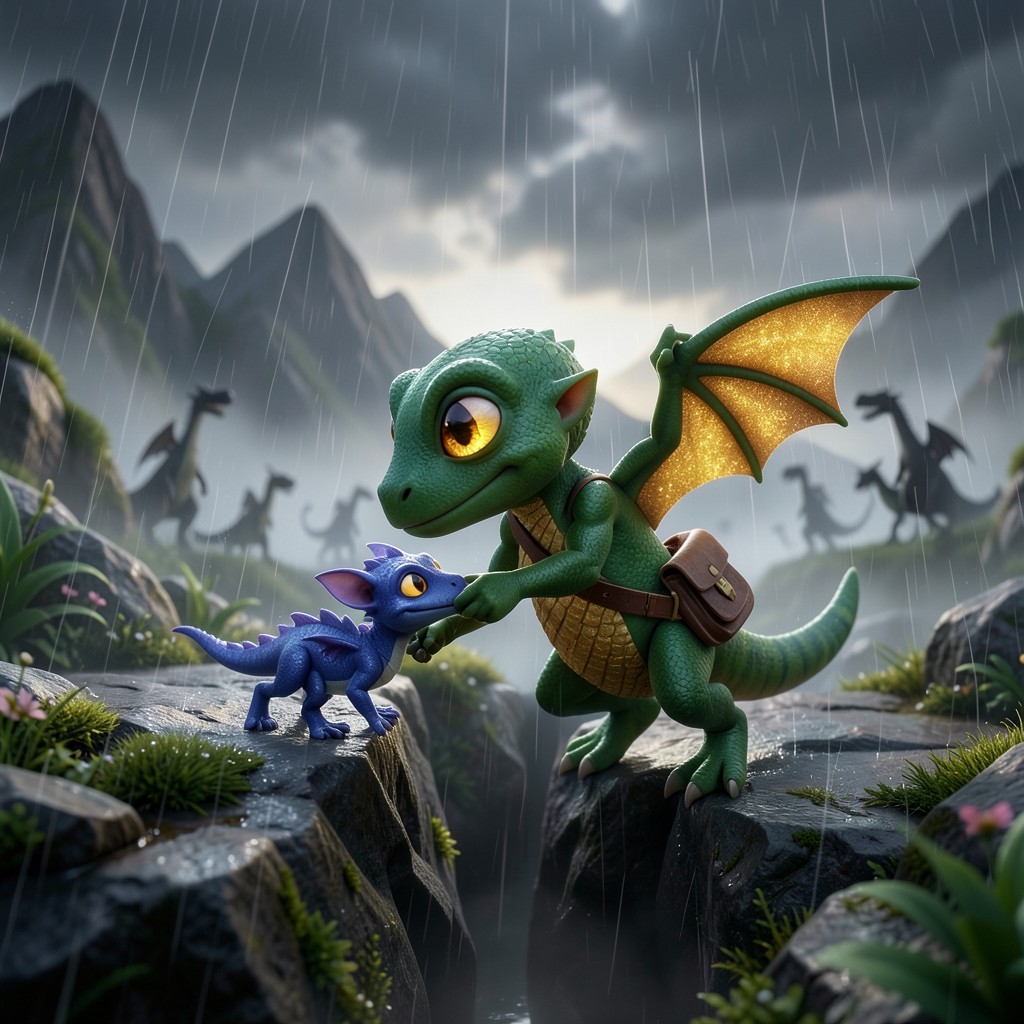 El Dragón que Caminaba Hacia las Estrellas - ilustración 2