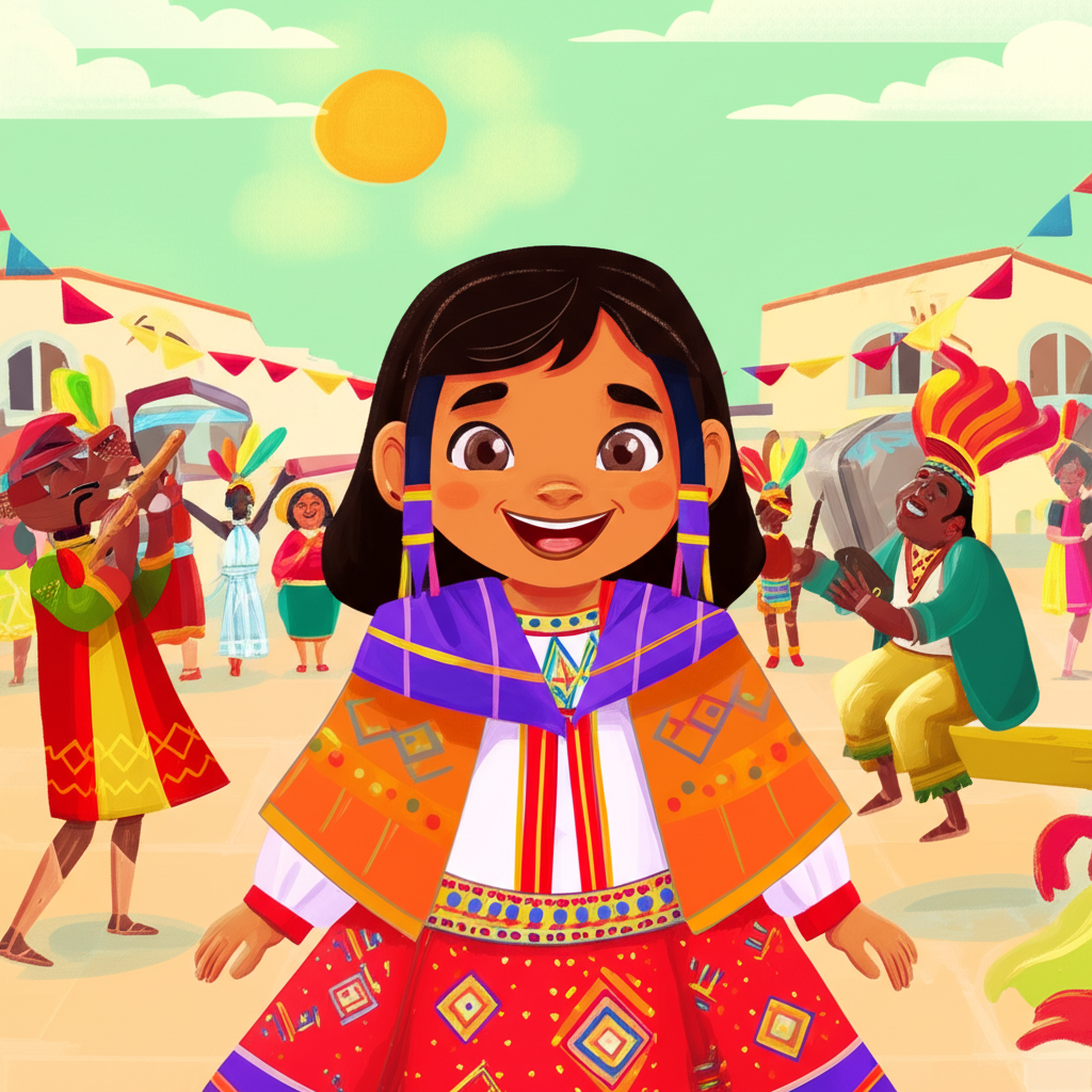 El Sol Sonríe: La Aventura de Nina en el Inti Raymi