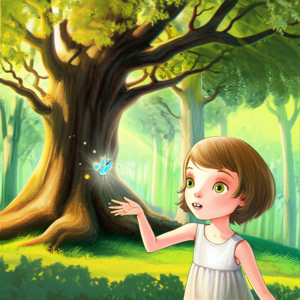 Aurora y el Secreto del Bosque Brillante